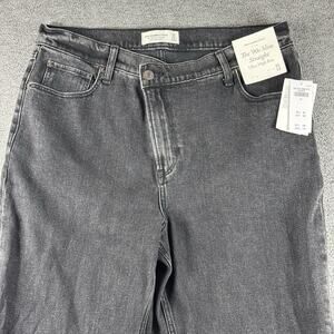 Abercrombie & Fitch Ultra High Rise 90s Slim Straight Jean Sz 31/12L